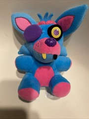 Funko Five Nights at Freddy’s (FNAF) Foxy Blacklight Blue Plush Stuffed Toy 7″