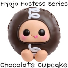HYOJO HOSTESS CHOCOLATE Cupcake | OPEN BOX | NEW Limited Collectible Plush