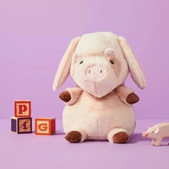 NEW with tags – 11″ Pig Stuffed Animal – Gigglescape: Zoo Theme Plush, 1 Year+