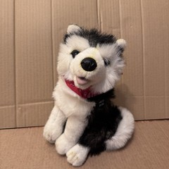 Vintage Iceberg Augie And His Polar Friends Holly Go Lightly Husky Stuffed Dog