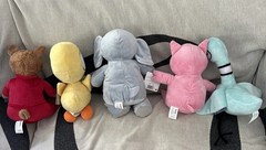 Kohl’s 5 Plush Doll Llama Gerald Elephant Piggie Piggy Pigeon Duckling Ducky 12”