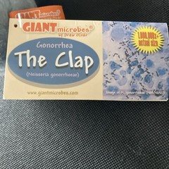 GIANT microbes The Clap/Gonorrhea Plus Toy 6”
