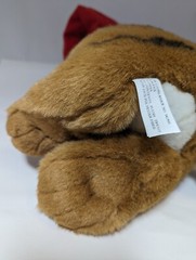 House Of Lloyd Plush Stuffed Christmas Tiger Scrooge With Sound “Bah Humbug 13″L