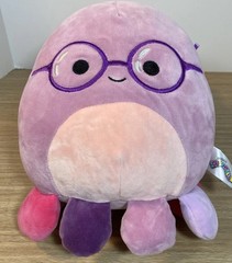 Squishmallows BEULA The Octopus with Glasses Stuff Plush Toy – FREE SHIP