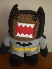 Limited Edition #657 Domo Batman Dark Knight Plush Stuffed Toy
