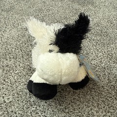 Ganz Webkinz Cow HM003 Black & White Plush With Sealed Code Unused Retired