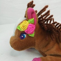 Vintage 90’s Lisa Frank Rainbow Chaser Horse 8″ Stuffed Plush Bean Bag