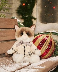 Taylor Swift Folklore Album Cardigan Plush Cat Authentic – Ships Fast