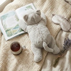 WEIGEDU Weighted Cat Stuffed Animal Plush Toy, 20 Inches, 2.3 lbs 2.3lb,