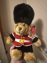 Keel Toys British Royal Palace Guard Uniform 9″ Teddy Bear Plush Stuffed