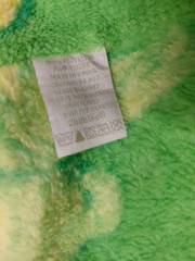 Zoobies 18” Corduroy Plush Teddy Bear Stuffed Animal Zipper Back w/ Blanket 2011