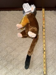 Wild Republic Cuddlekins Mini Squirrel Monkey Plush NEW NWT