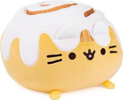 Gund NEW Pusheen CINNAMON ROLL 12-Inch Squisheen Plush Cat Stuffie