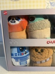 Mattel Cuutopia Disney 100 Star Wars Plush 8-Pack Costco 2023 5” NEW