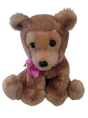 Vintage 1976 R. DAKIN Brown Teddy Bear Cub Baby Barefoot Plush Stuffed Animal 9″