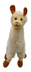 Llama Alpaca Plush Cream Beige Stuffed Animal 11″