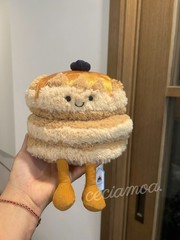 Jellycat Amuseable Pancake 7in Cute Plush Doll Gift Toy Dust Bag