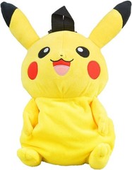 POCKET MONSTERS Plush Backpack, Pikachu, approximately H53cm x W29.5cm x D17.5cm