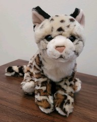 Webkinz Signature Ocelot WKS1088 Soft Plush Stuffed Animal Retired No Code