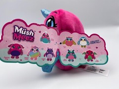 MushMeez Natalie Narwhal 6″ Squishy Squeezy Moldable Stress Plush Animal Toy