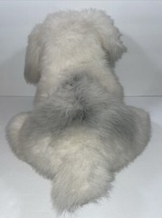Gund Vintage 16” 1985 K-3 White Old English Sheepdog Puppy Dog Plush Stuffed