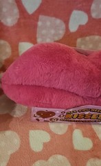 Weighted Snug Bud Plush Pink BIG Kissy Lips All You Need Is Kisses Valentine