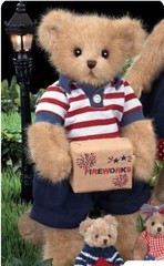 Bearington Collection -Danny Dynamite #161996 -4th of July -Retired MNWT