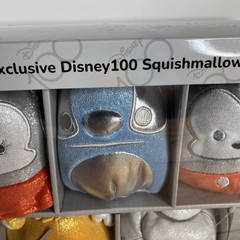 Disney Squishmallows 5″ Limited Edition 5-Pack Minnie Mickey 100th Anniversary