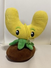 Plants Vs Zombies Gold Magnet Linxin MIC Tush Very Rare Release PvZ Plush