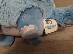 Squishable Apatosaurus Plush Blue Stuffed Animal Dinosaur w/Tags