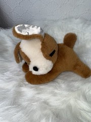 Vintage Gunderful Creation Sleepy Puppy Dog Plush Toy Doll Japan GUND Swedlin
