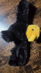 Yellow and Black bird slap bracelet Plush