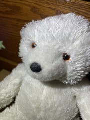 Cepia Glo-E Bear 16” White Color Kinetics Light-Up Plush Toy Works Perfectly!