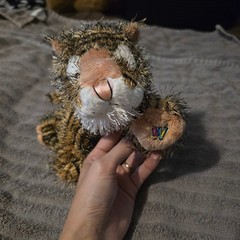 Ganz Webkinz Tiger Small Plush Toy Kids Orange Black Striped HM032 Retired 2005
