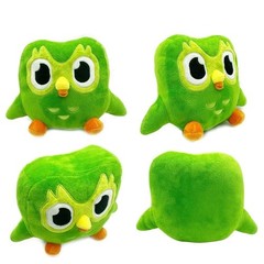 Lovely Green Plushie of the Owl Cartoon Anime Plush Toy Soft Stuffed Animal Plus