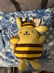 Sanrio Hello Kitty & Friends Easter Pompompurin Bumble Bee 9.5″ Plush NWT
