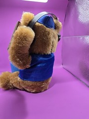 Working GEMMY DJ Dreidel Animated Bear Approx. 10″ Tall Plays Hava Nagila