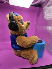 Working GEMMY DJ Dreidel Animated Bear Approx. 10″ Tall Plays Hava Nagila