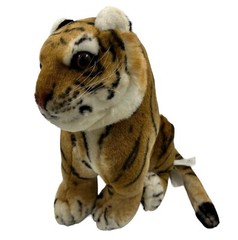Realistic Tiger Vintage Plush Circus Zoo Jungle Wildlife Ace Stuffed Animal