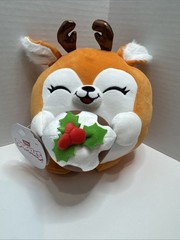Zuru Snackles Frosty The Elk Plush Toy NWT