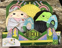 Squishmallow – Wicked Plush Set – Glinda Upland & Elphaba – SHIPS ASAP – NIB