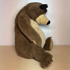 Masha And The Bear Stuffed Animal Plush Toy 19” Simba Toys Brown Bear Russia