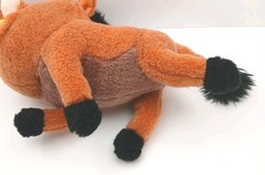 VTG Applause Lion King Pumbaa Warthog Bugs in Mouth 10.5″ Plush Posable Legs