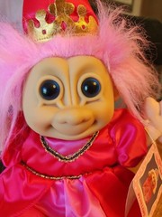 Russ Plush Troll Kidz Princess Penelope Doll VTG New With Tags