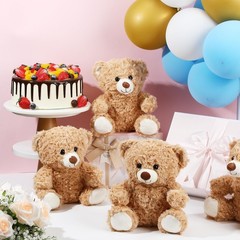 Silipull 12 Pieces 8 Inch Bear Stuffed Animal Soft Stuffed Bear Plush Toys Bu…