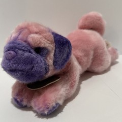 RARE Russ Yomiko Dreamers Pink Purple Pug 11” Plush Soft Small Puppy Pup Dog