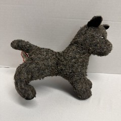 Vintage Douglas Cairn Terrier Heather 10″ Plush Dog Course Gray/Brown Fur
