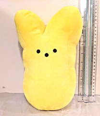 PEEPS Plush Yellow Easter Bunny 10″