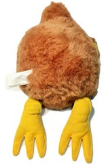 RARE Kuddly Kiwi Plush Bird New Zealand Cuddly LARGE Stuffed Animal Toy 15″