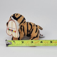 Aurora World Tiger Plush Stuffed Animal Color of Hugs Orange Black Striped 4.5″